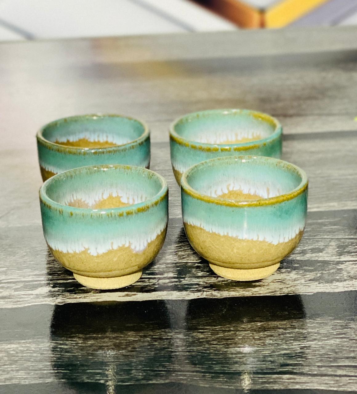 Premium Japanese 🇯🇵 Sake Set 🍶| 1 Bottle + 4 Cups + Large Sharing Bowl | Handcrafted Ceramic Collection😍😍😍