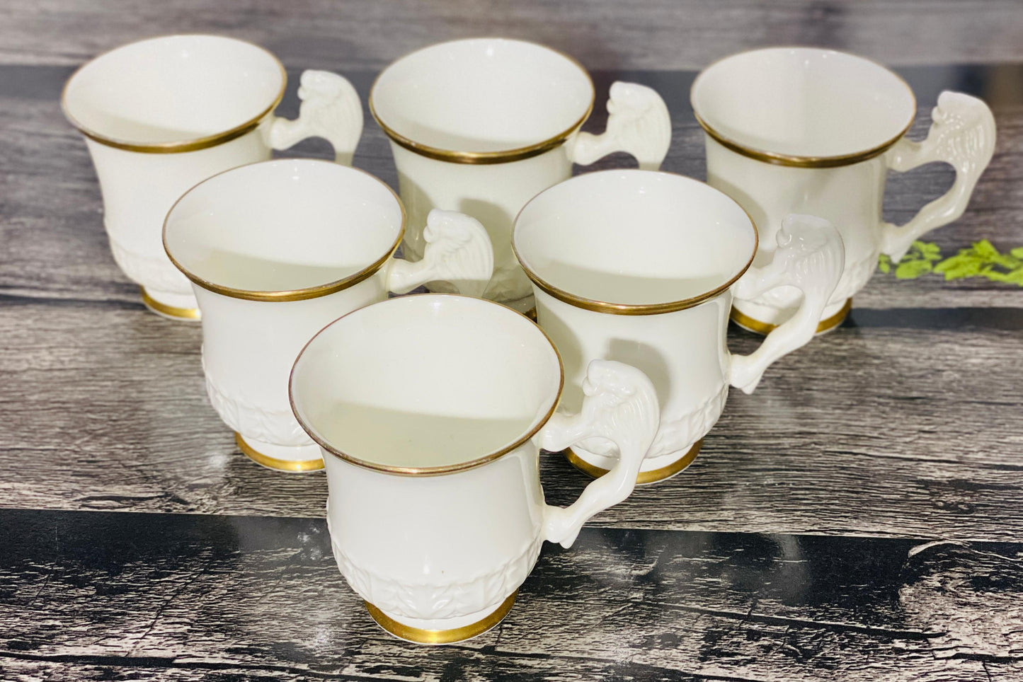 Japanese 🇯🇵 Ceramic Tea Set🫖🍵 | 1 Teapot + 4 Cups + 5 Saucers + 5 Dessert Plates | Elegant Crackle Glaze Finish🥰