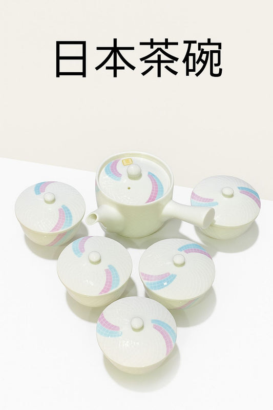 Japanese 🇯🇵 Kyusu Tea Set 😍– Elegant Handcrafted Ceramic Kawa Set