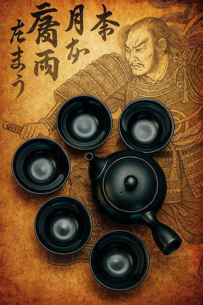 Japanese 🇯🇵 Kyusu Tea Set 😍– Elegant Handcrafted Ceramic Kawa Set🍶