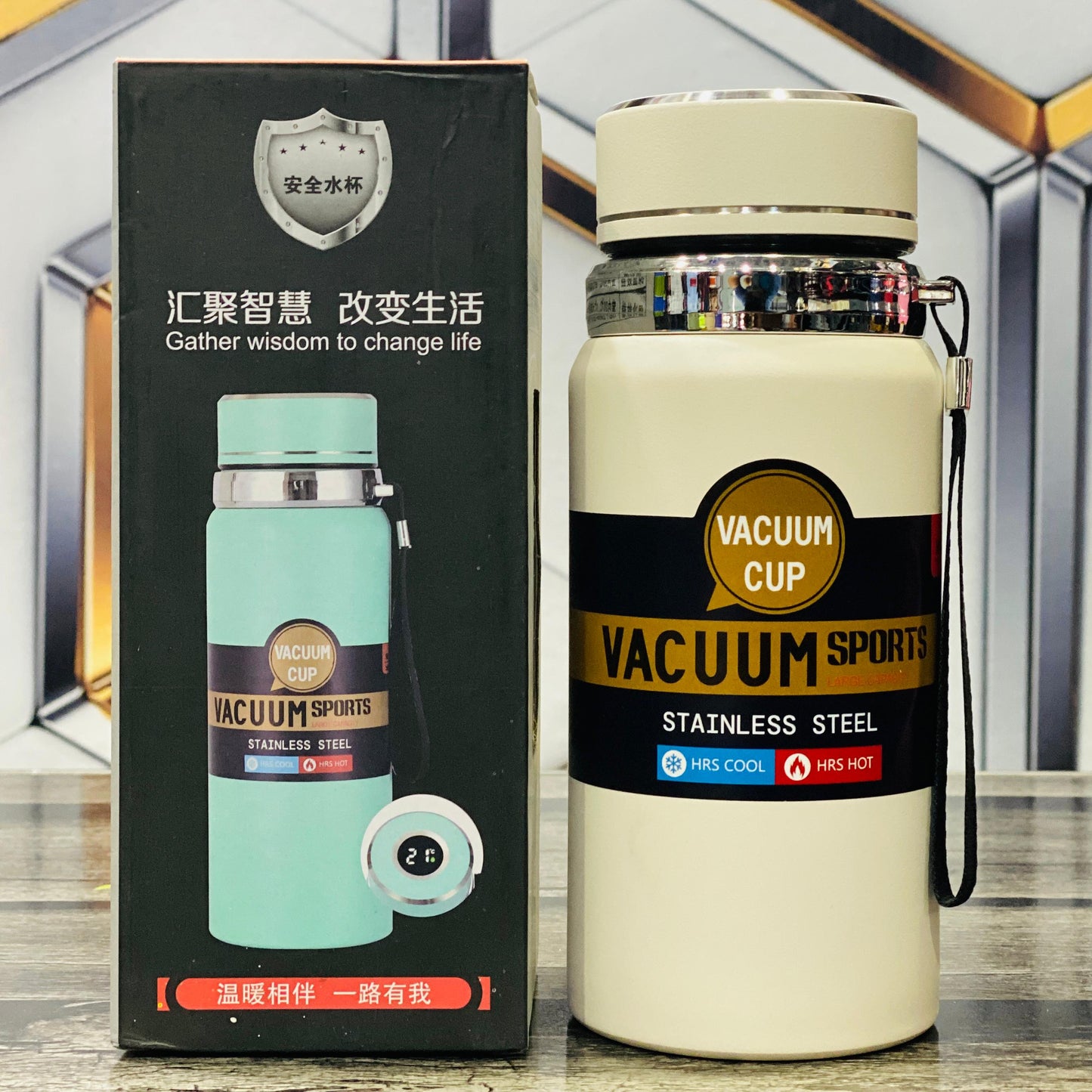 600ml Hot &amp; Cold Vacuum Bottle
