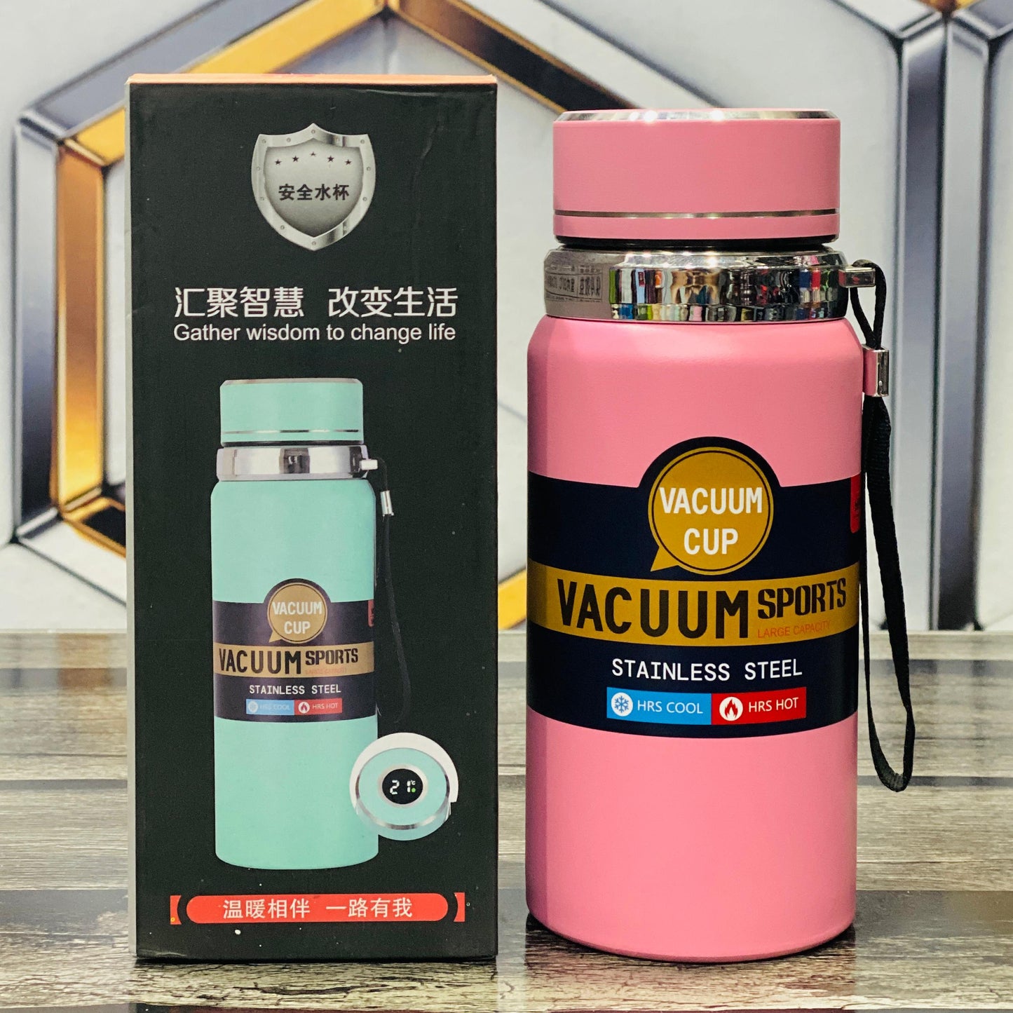 600ml Hot &amp; Cold Vacuum Bottle