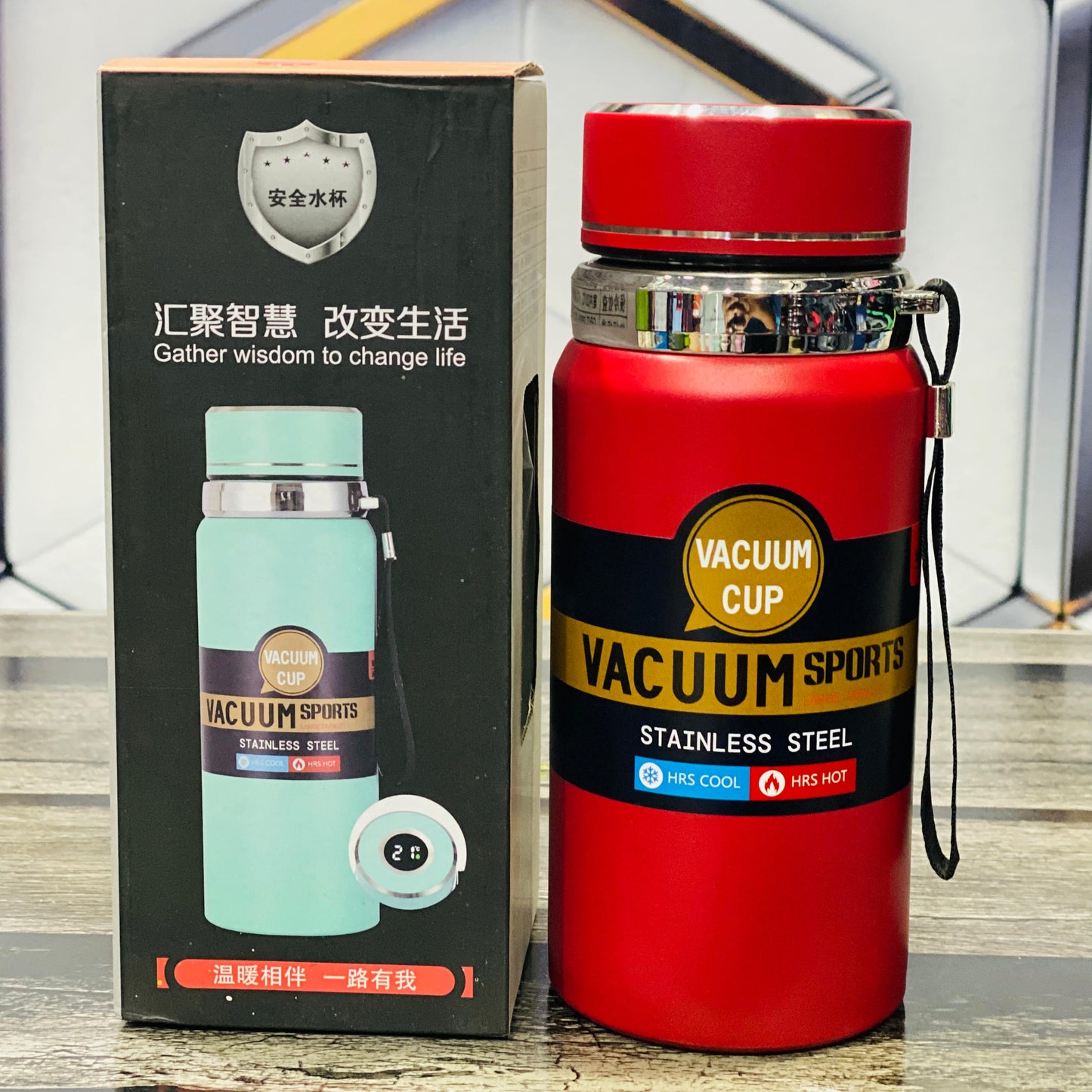 600ml Hot &amp; Cold Vacuum Bottle