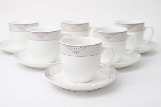6 Pcs Elegant Cups & Saucers Set😍 Made in Japan