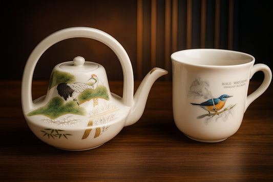 Elegant Japanese Tea Set – 1 Teapot with 1 Cups