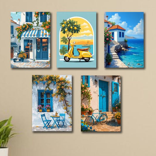 Wall Art Wooden Sticky Phototile Frames For Wall Home And Girls Room Decoration