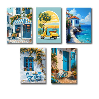 Wall Art Wooden Sticky Phototile Frames For Wall Home And Girls Room Decoration
