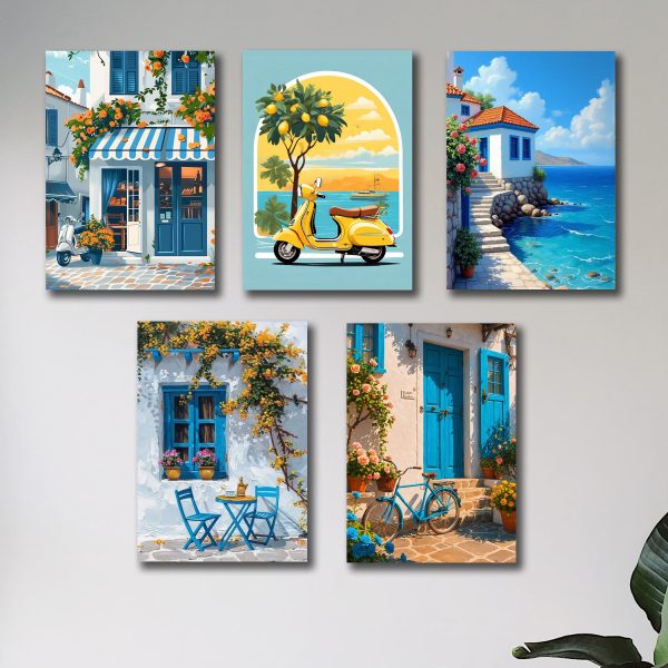 Wall Art Wooden Sticky Phototile Frames For Wall Home And Girls Room Decoration
